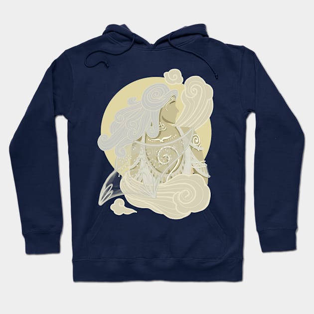 WIND GODDESS Hoodie by ulricartistic